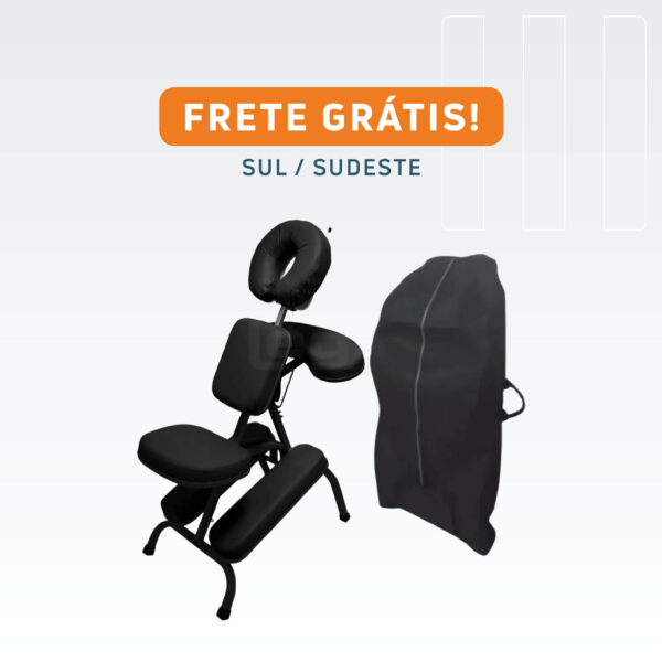 Cadeira Quick Preto + Bolsa para Transporte - Imagem 10