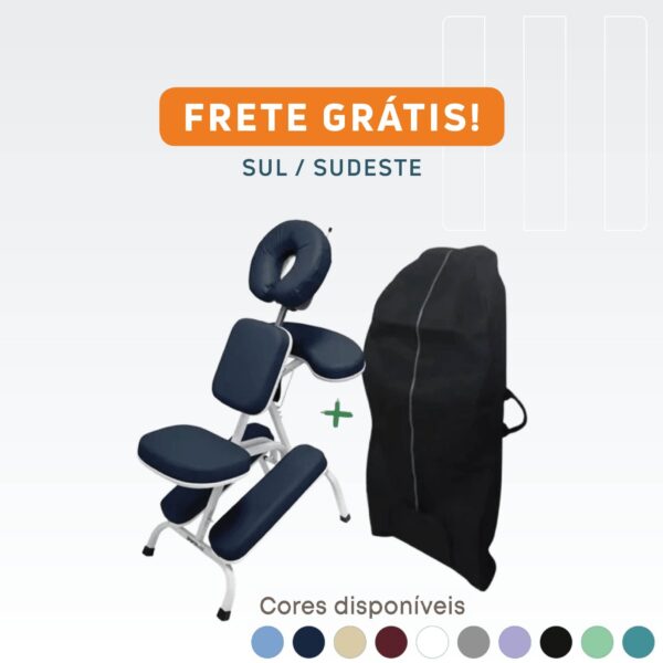 Cadeira Quick Branco + Bolsa para transporte