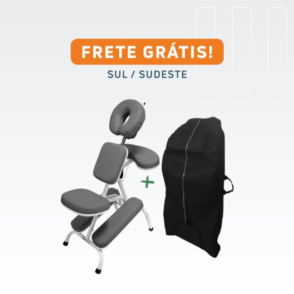 Cadeira Quick Branco + Bolsa para transporte - Imagem 8