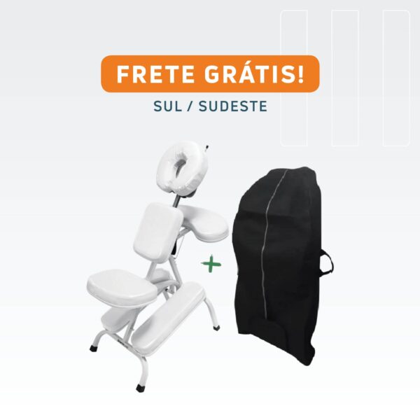 Cadeira Quick Branco + Bolsa para transporte - Imagem 6