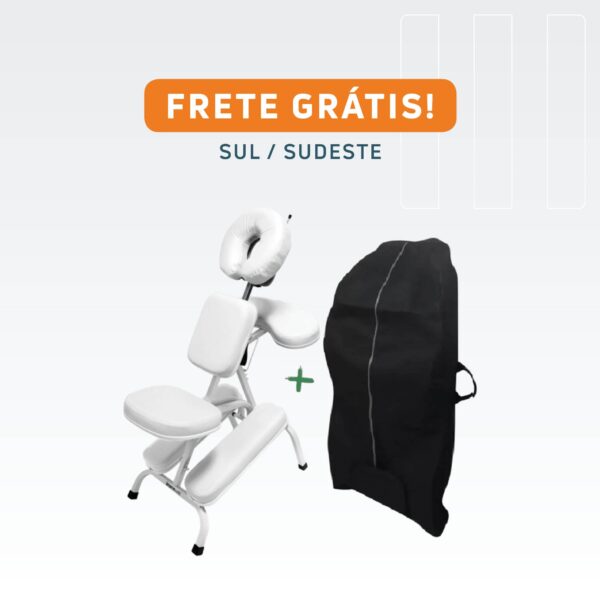 Cadeira Quick Branco + Bolsa para transporte - Imagem 7